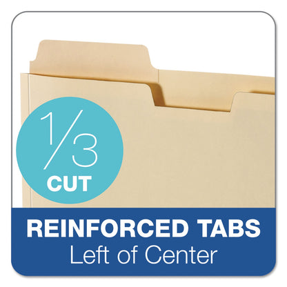 Pendaflex File Folder Pocket, 0.75" Expansion, Letter Size, Manila, 10/Pack