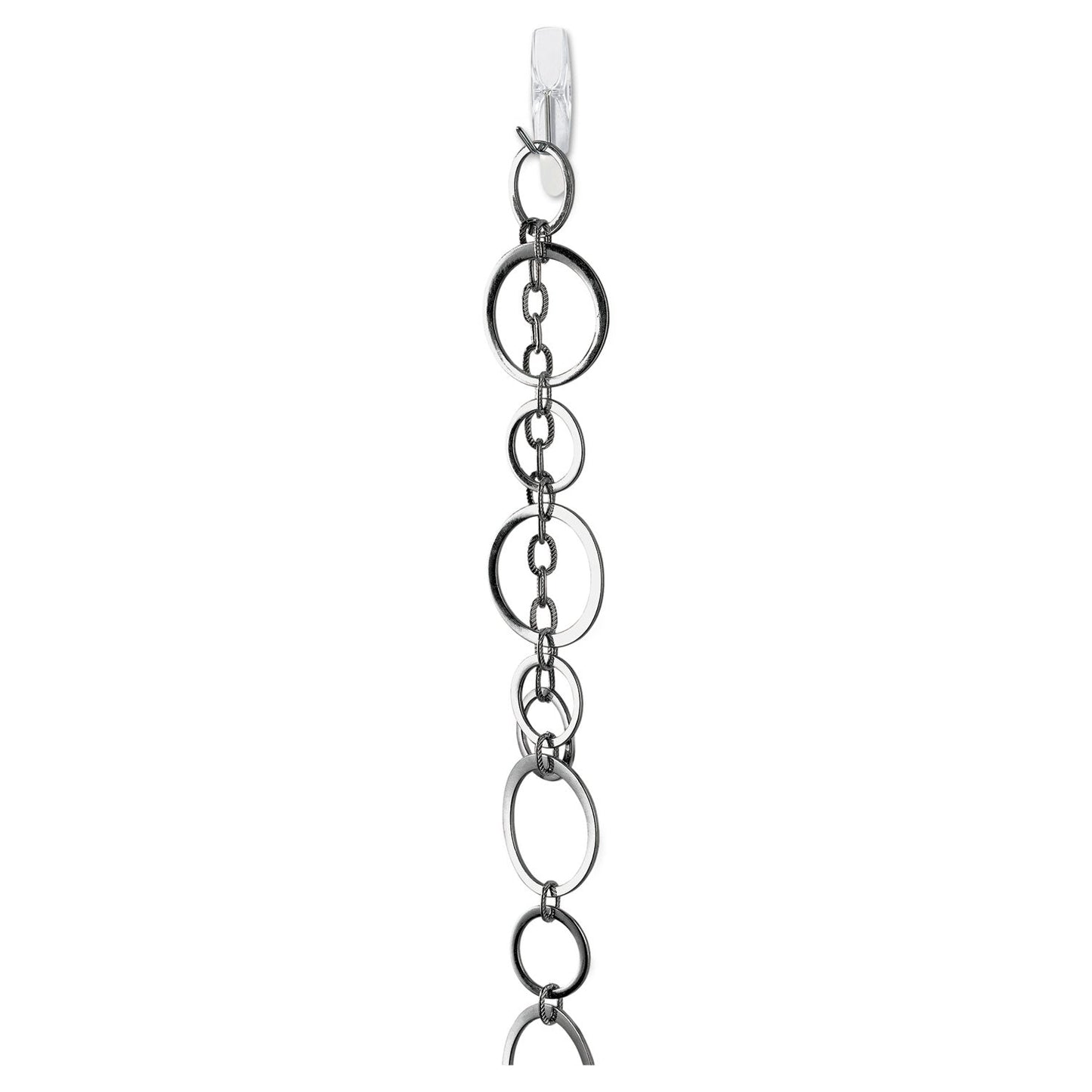 Command Clear Hooks and Strips, Plastic, Medium, 6 Hooks and 8 Strips/Pack