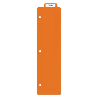 Avery Tabbed Snap-In Bookmark Plastic Dividers, 5-Tab, 11.5 x 3, Assorted, 1 Set