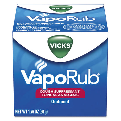 Vicks VapoRub, 1.76 oz Jar, 36/Carton