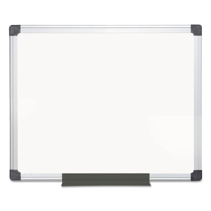 MasterVision Value Melamine Dry Erase Board, 24 x 36, White, Aluminum Frame