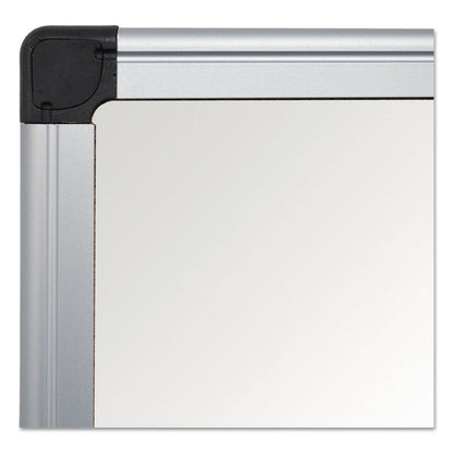 MasterVision Value Lacquered Steel Magnetic Dry Erase Board, 48 x 72, White, Aluminum Frame