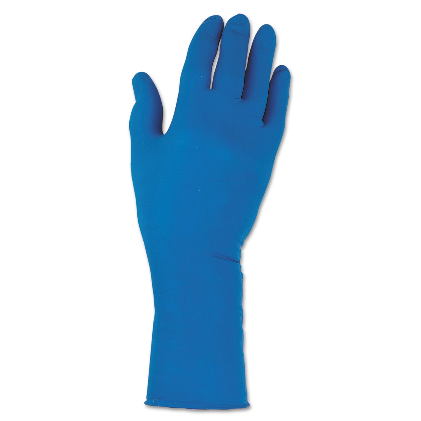 KleenGuard G29 Solvent Resistant Gloves, 295 mm Length, 2X-Large/Size 11, Blue, 500/Carton