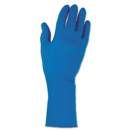 KleenGuard G29 Solvent Resistant Gloves, 295 mm Length, 2X-Large/Size 11, Blue, 500/Carton