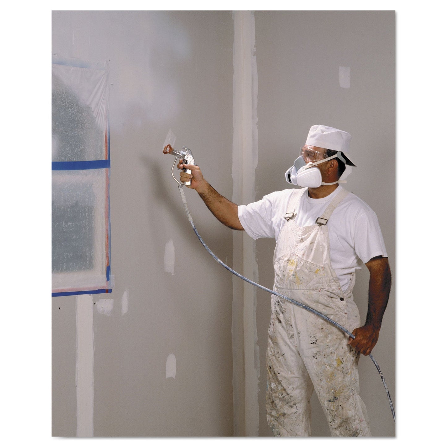 3M Dual Cartridge Respirator Assembly 52P71, Organic Vapor/P95, Medium
