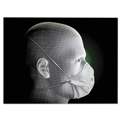 3M VFlex Particulate Respirator N95, Small, 50/Box