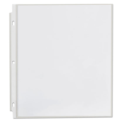 Universal Top-Load Poly Sheet Protectors, Nonglare, Economy, Letter, 200/Box