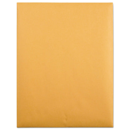 Quality Park Park Ridge Kraft Clasp Envelope, #97, Square Flap, Clasp/Gummed Closure, 10 x 13, Brown Kraft, 100/Box