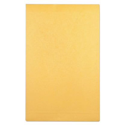 Quality Park Redi-Strip Kraft Expansion Envelope, #10 1/2, Square Flap, Redi-Strip Adhesive Closure, 9 x 12, Brown Kraft, 25/Pack