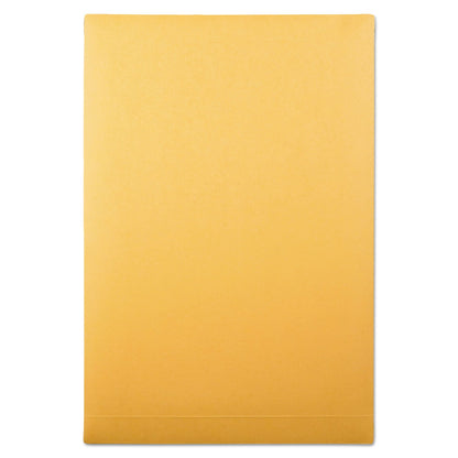 Quality Park Redi-Strip Kraft Expansion Envelope, #13 1/2, Square Flap, Redi-Strip Adhesive Closure, 10 x 13, Brown Kraft, 25/Pack