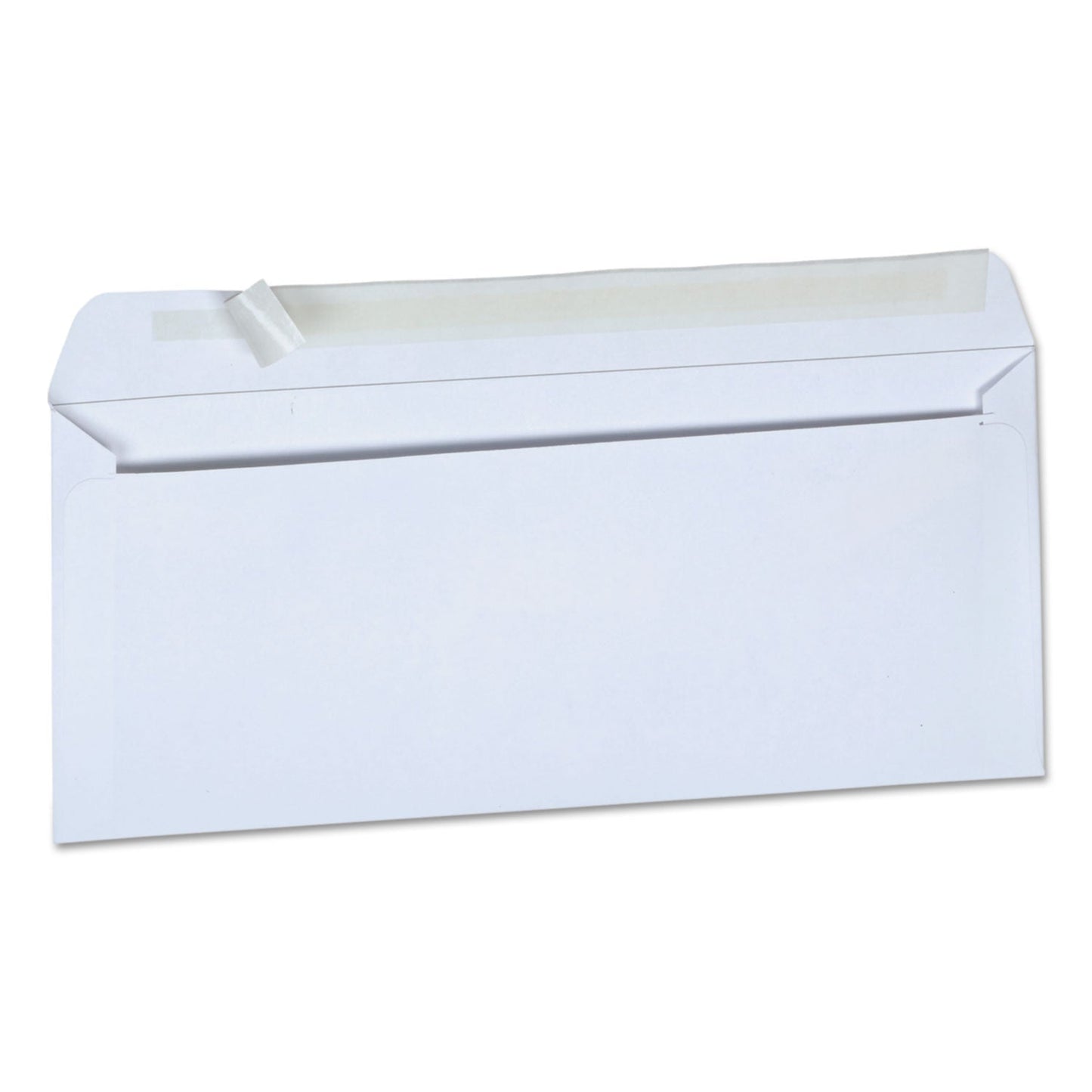 Office Impressions Peel Seal Strip Business Envelope, #10, Square Flap, Self-Adhesive Closure, 4.13 x 9.5, White, 500/Box