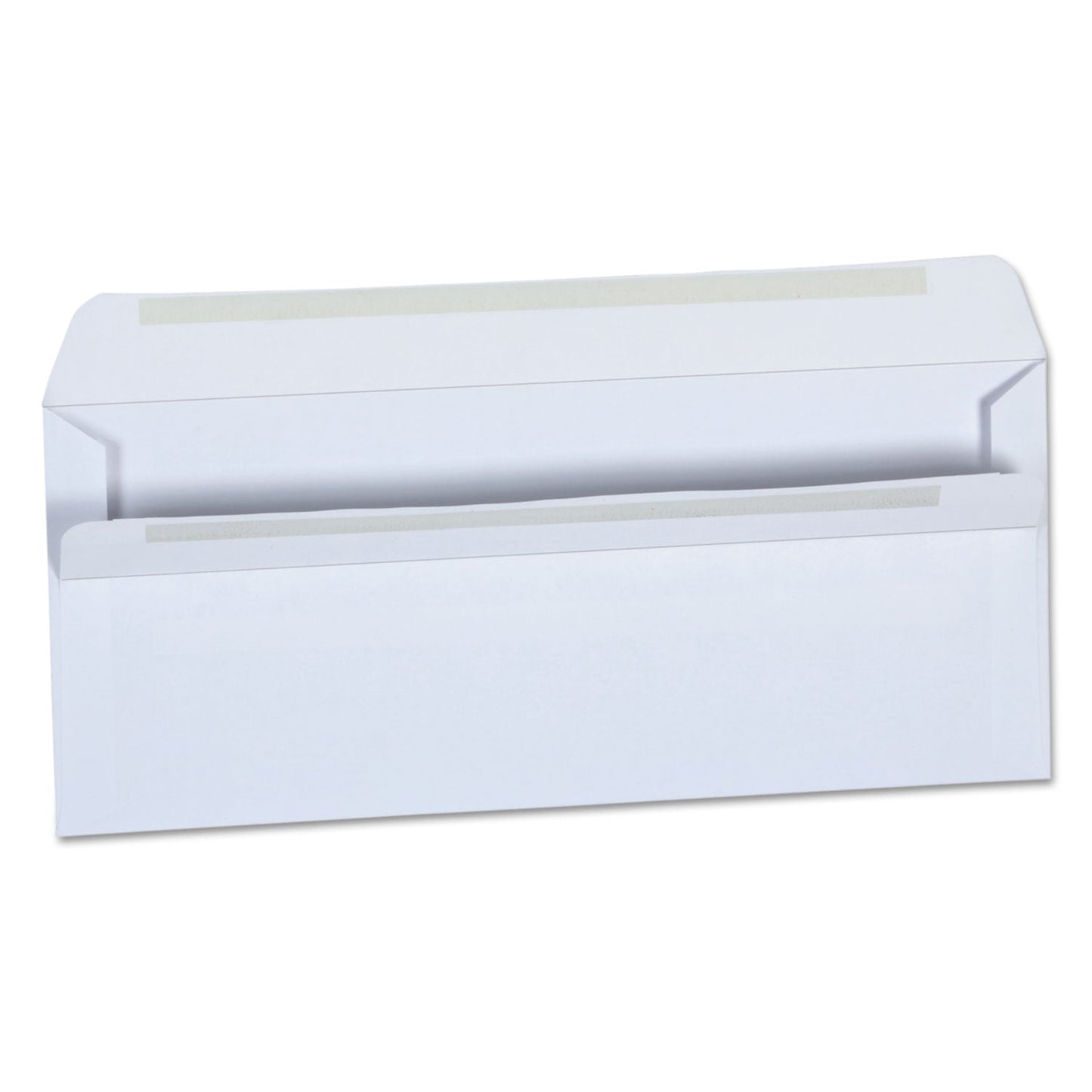 Universal Self-Seal Business Envelope, #10, Square Flap, Self-Adhesive Closure, 4.13 x 9.5, White, 500/Box