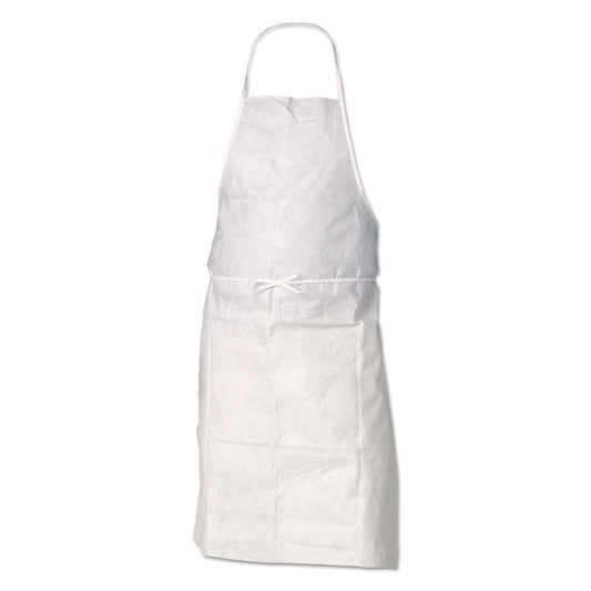 KleenGuard A20 Apron, 28" x 40",  One Size Fits All, White