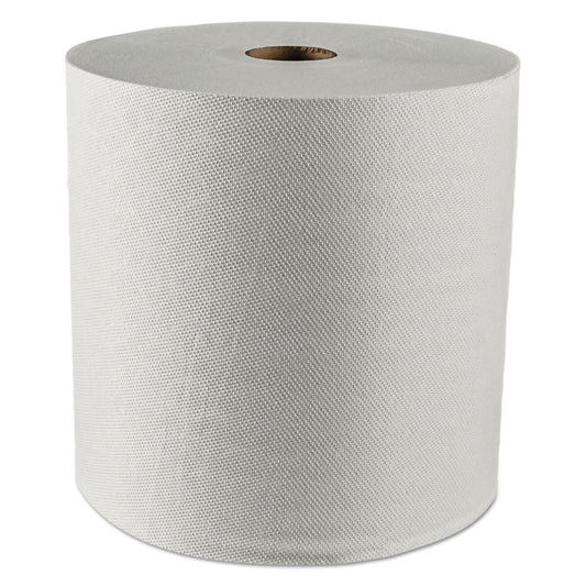 Kleenex Hard Roll Paper Towels with Premium Absorbency Pockets, 8" x 425 ft, 1.5" Core, White, 12 Rolls/Carton