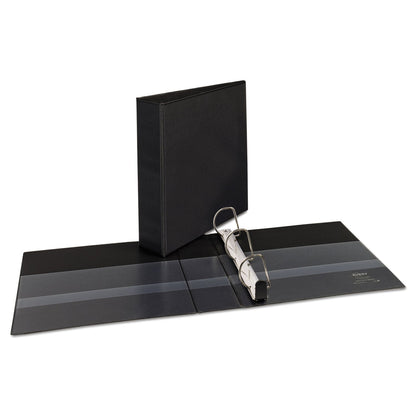 Avery Heavy-Duty Non Stick View Binder with DuraHinge and Slant Rings, 3 Rings, 2" Capacity, 11 x 8.5, Black, (5500)