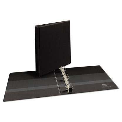 Avery Heavy-Duty Non Stick View Binder with DuraHinge and Slant Rings, 3 Rings, 1" Capacity, 11 x 8.5, Black, (5300)