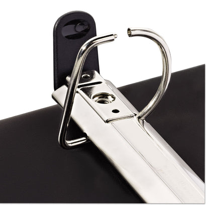 Avery Heavy-Duty Non Stick View Binder with DuraHinge and Slant Rings, 3 Rings, 1" Capacity, 11 x 8.5, Black, (5300)