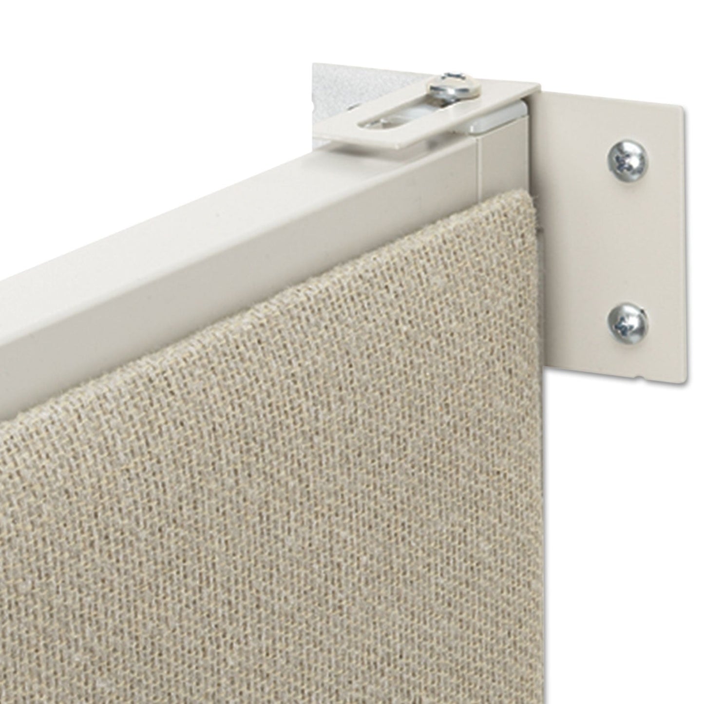 HON Verse Quick Connect Wall Mount Connecting Hardware, Gray