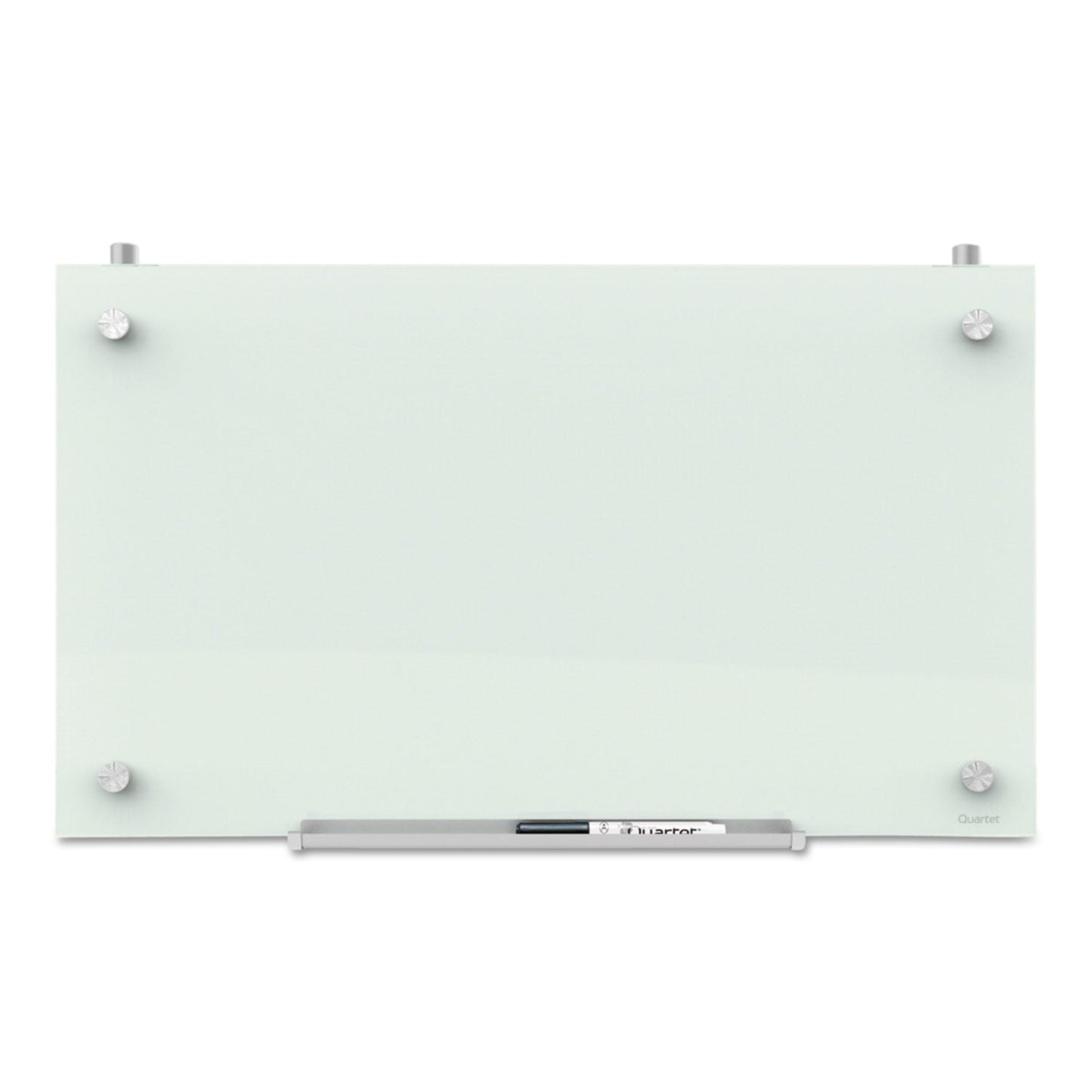 Quartet Infinity Magnetic Glass Dry Erase Cubicle Board, 18 x 30, White