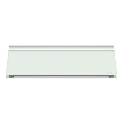 Quartet Glass Dry Erase Desktop Computer Pad, 18 x 6, White