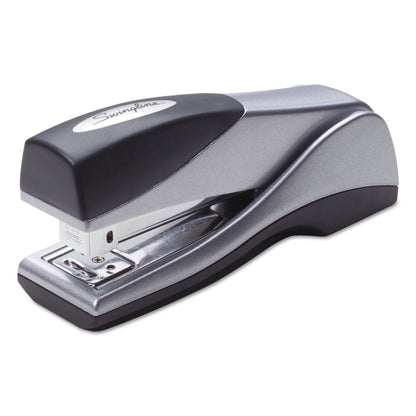 Swingline Optima Grip Compact Stapler, 25-Sheet Capacity, Silver
