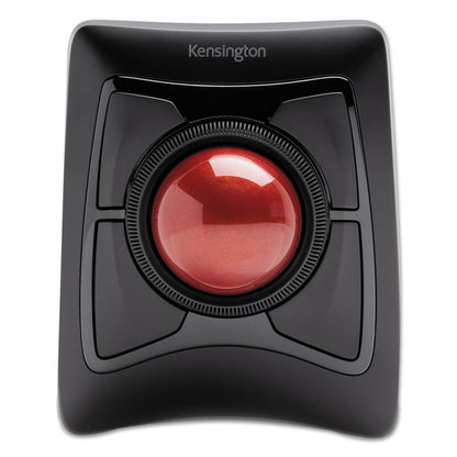 Kensington Expert Mouse Wireless Trackball, 2.4 GHz Frequency/30 ft Wireless Range, Left/Right Hand Use, Black