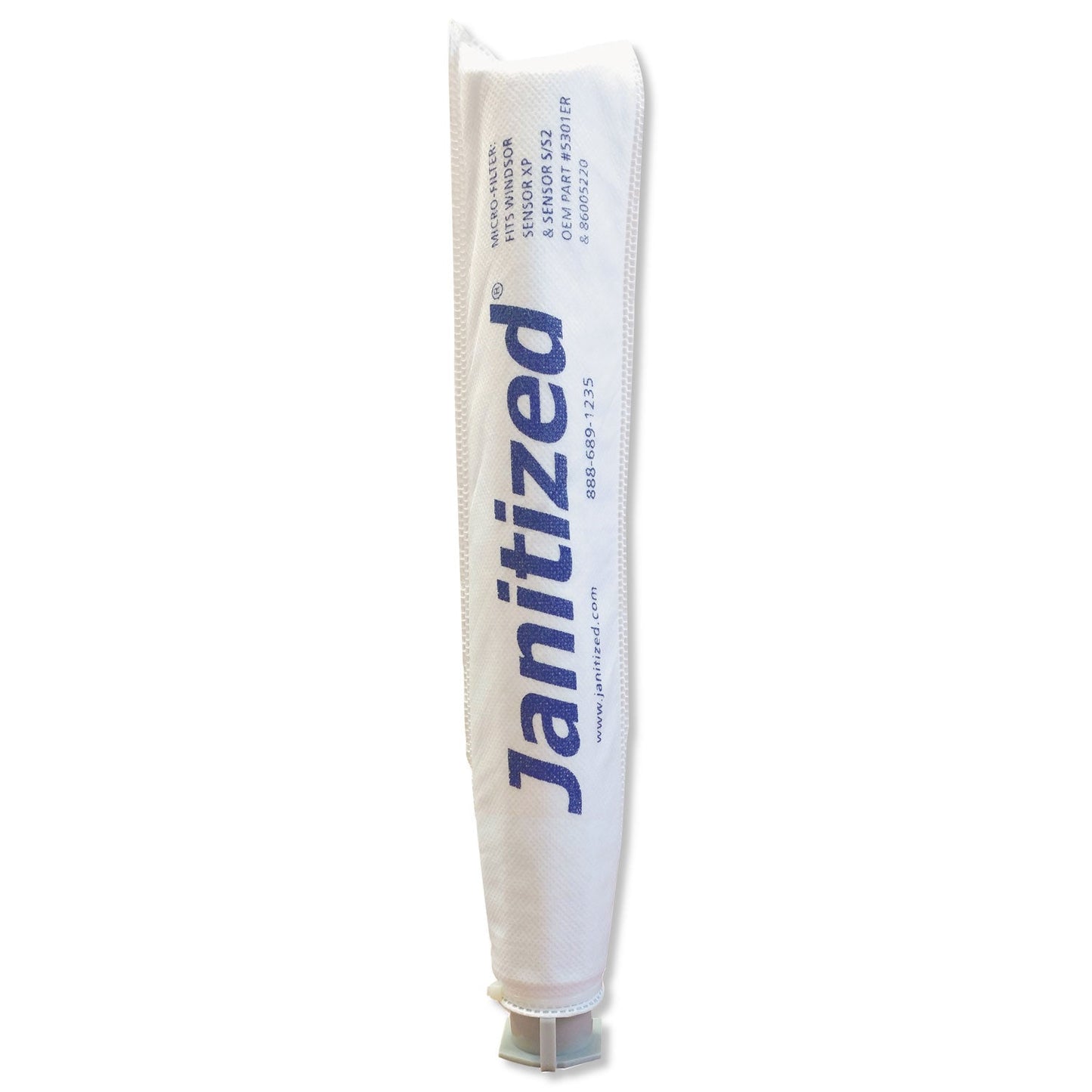 Janitized Vacuum Micro Filter Designed to Fit Windsor Sensor XP/S/S2, 25/Carton