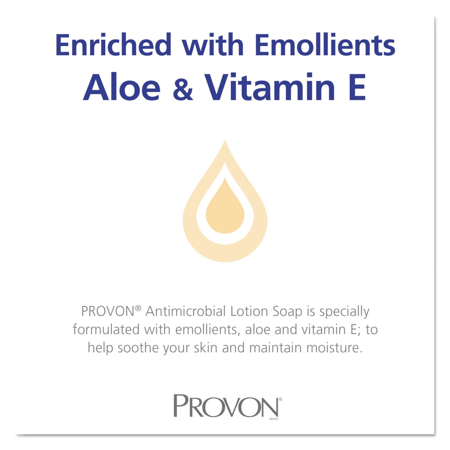 PROVON Antimicrobial Lotion Soap with Chloroxylenol, Citrus Scent, 2 L NXT Refill, 4/Carton