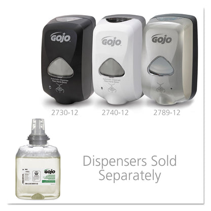 GOJO TFX Green Certified Foam Hand Cleaner Refill, Unscented, 1,200 mL