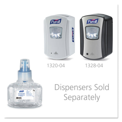 PURELL Advanced Hand Sanitizer Green Certified Gel Refill, For LTX-7 Dispensers, 700 mL, Fragrance-Free, 3/Carton
