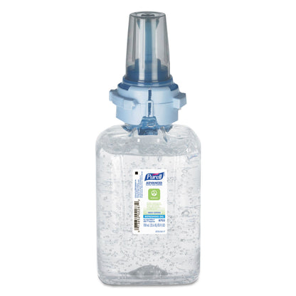 PURELL Advanced Hand Sanitizer Green Certified Gel Refill, For ADX-7 Dispensers, 700 mL, Fragrance-Free, 4/Carton