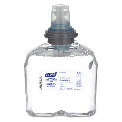 PURELL Advanced TFX Refill Instant Foam Hand Sanitizer, 1,200 mL, Unscented