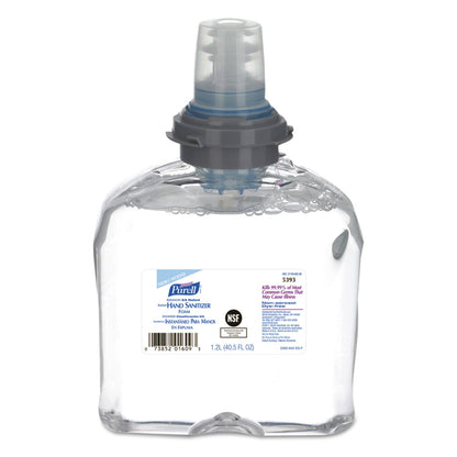 PURELL Advanced E-3 Rated Foam Hand Sanitizer, 1,200 mL Refill, Fragrance-Free, 2/Carton