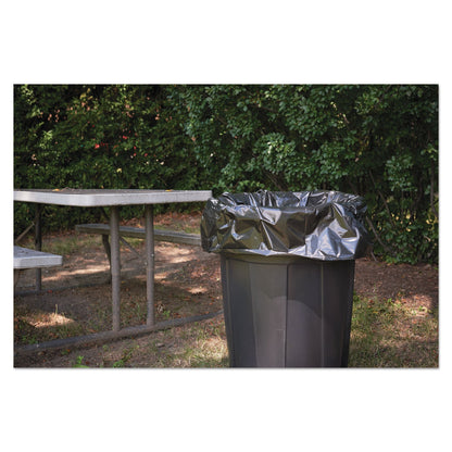 Stout Insect-Repellent Trash Bags, 45 gal, 2 mil, 40" x 45", Black, 65/Box