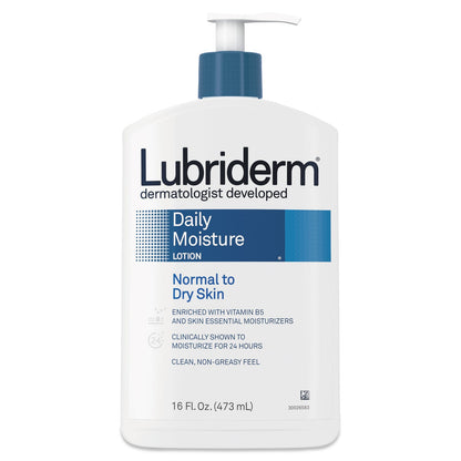 Lubriderm Skin Therapy Hand and Body Lotion, 16 oz Pump Bottle