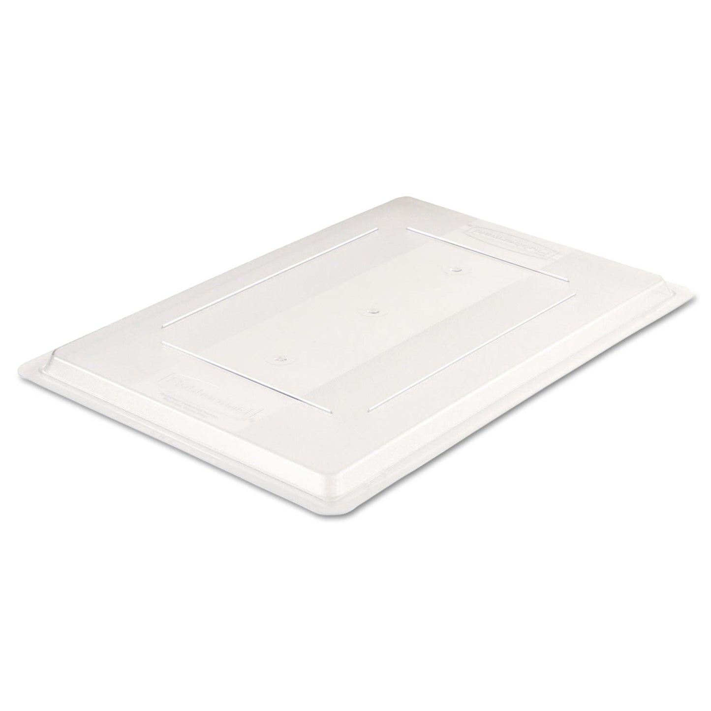 Rubbermaid Food/Tote Box Lids, 26 x 18, Clear, Plastic