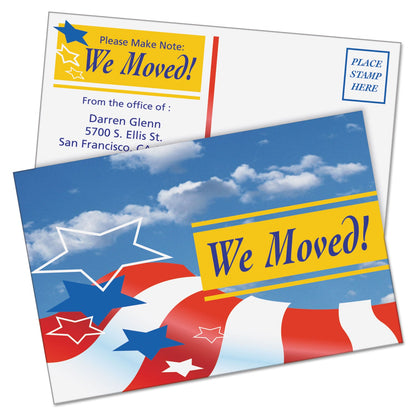 Avery Printable Postcards, Laser, 80 lb, 4 x 6, Uncoated White, 80 Cards, 2 Cards/Sheet, 40 Sheets/Box