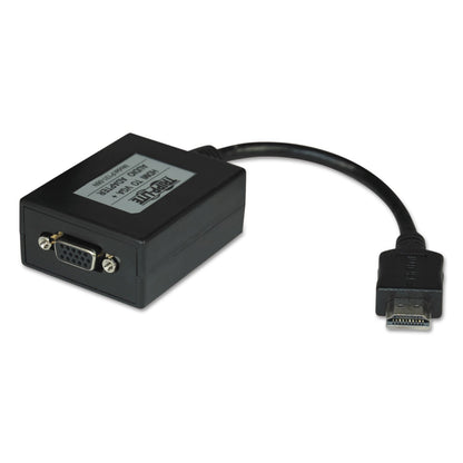 Tripp Lite HDMI to VGA with Audio Converter Cable, 6", Black