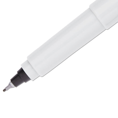 Sharpie Ultra Fine Tip Permanent Marker, Extra-Fine Needle Tip, Black, Dozen