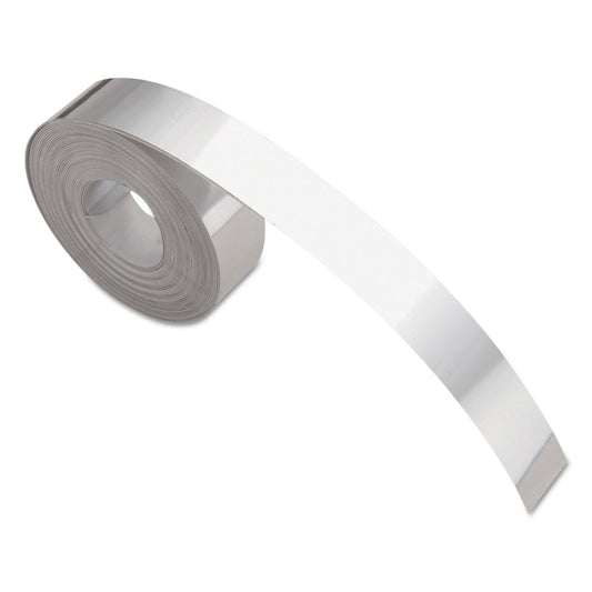 DYMO Rhino Metal Label Self-Adhesive Tape, 0.5" x 12 ft, Aluminum