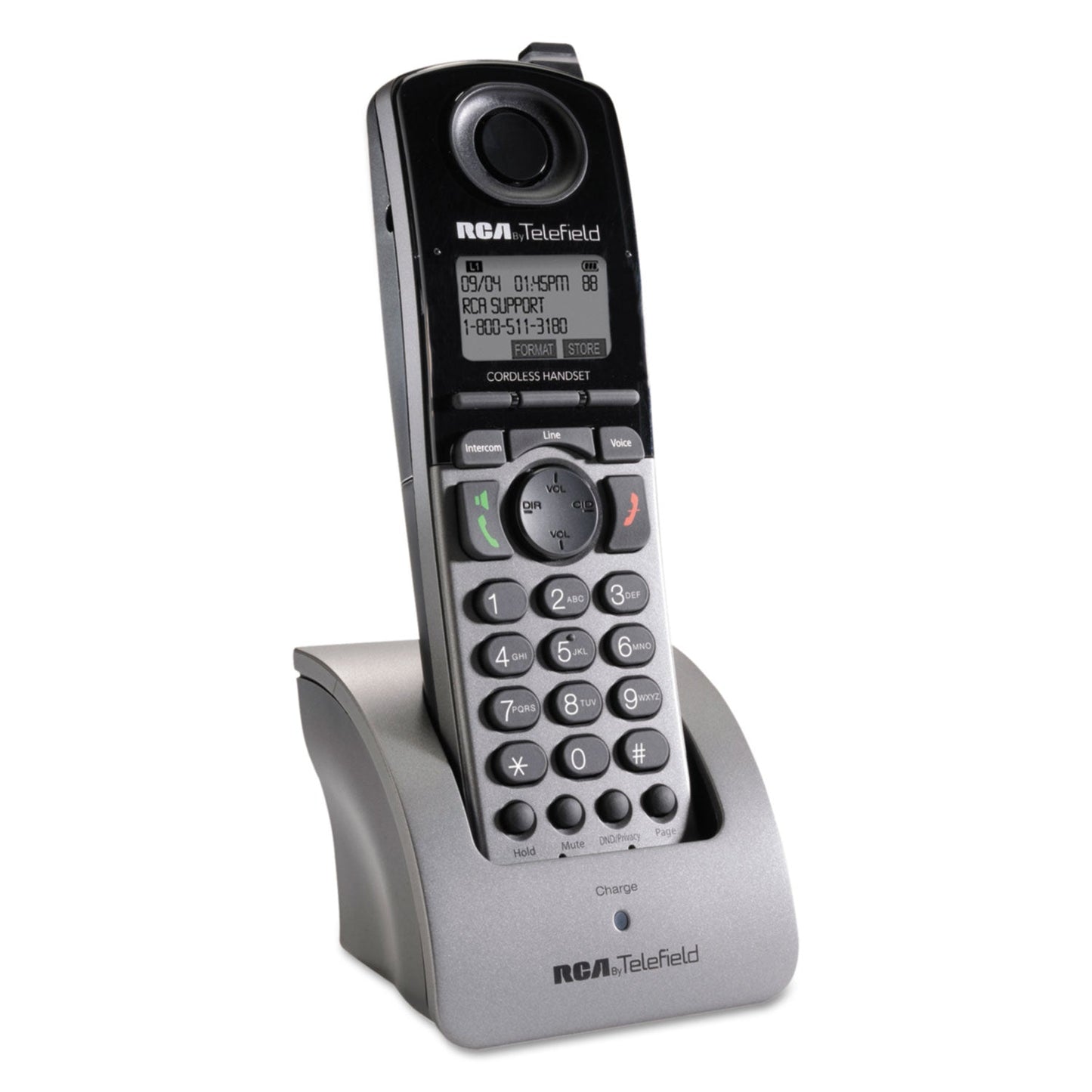 Motorola 1–4 Line Corded/Cordless System, Cordless Handset