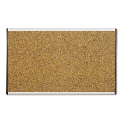 Quartet ARC Frame Cork Cubicle Board, 18 x 30, Tan, Aluminum Frame