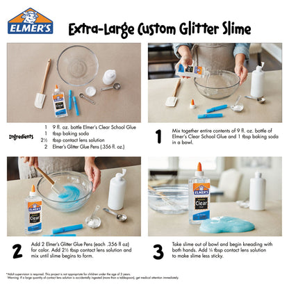 Elmer's Washable School Glue, 5 oz, Dries Clear