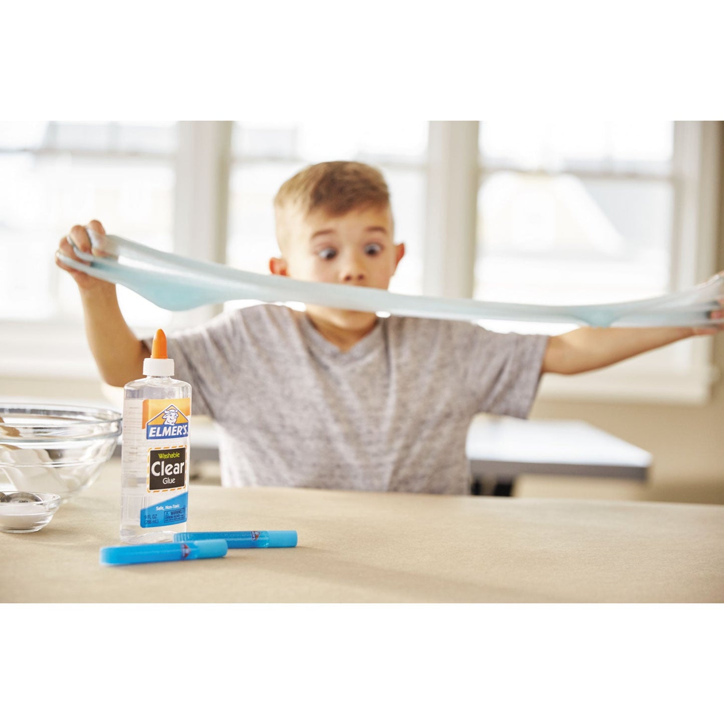 Elmer's Washable School Glue, 5 oz, Dries Clear