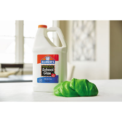 Elmer's Washable School Glue, 1 gal, Dries Clear
