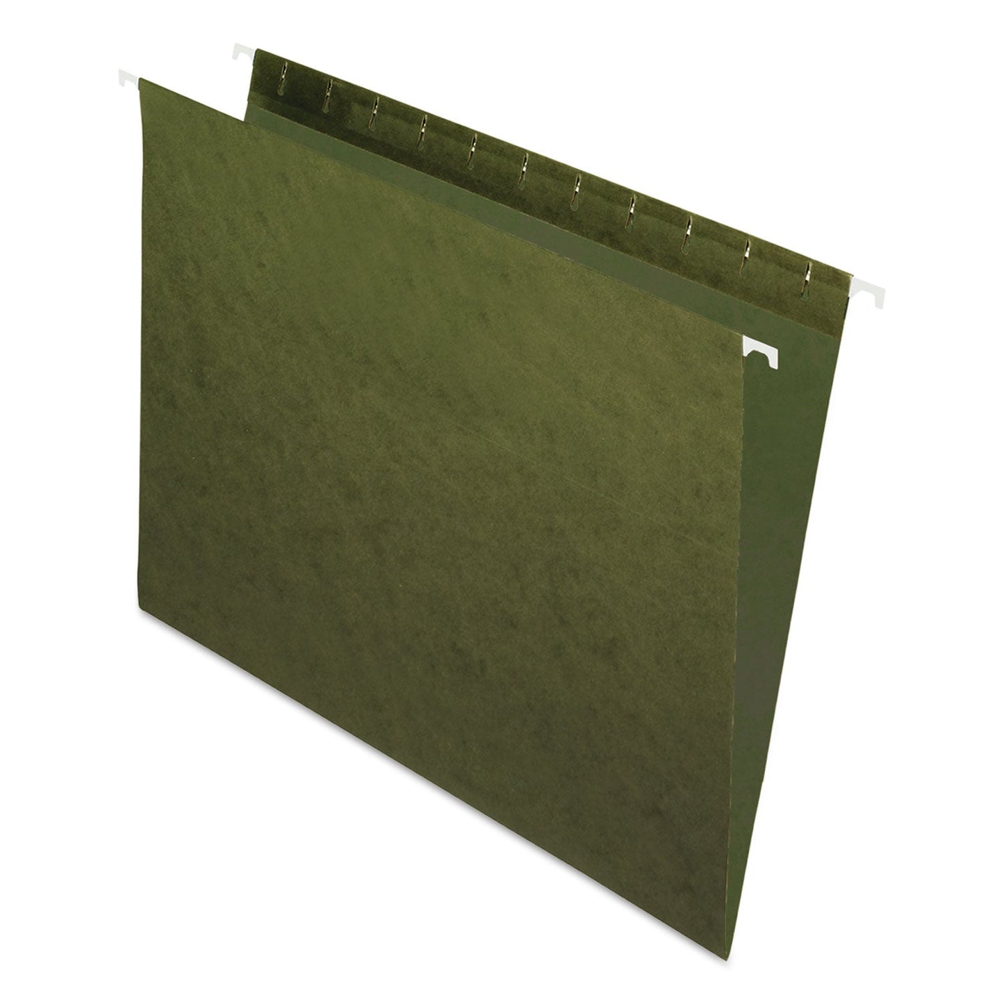 Pendaflex Standard Green Hanging Folders, Letter Size, Straight Tabs, Standard Green, 25/Box