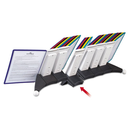 Durable SHERPA Reference System Extension Set, 10 Sleeves, Assorted Borders and Panels