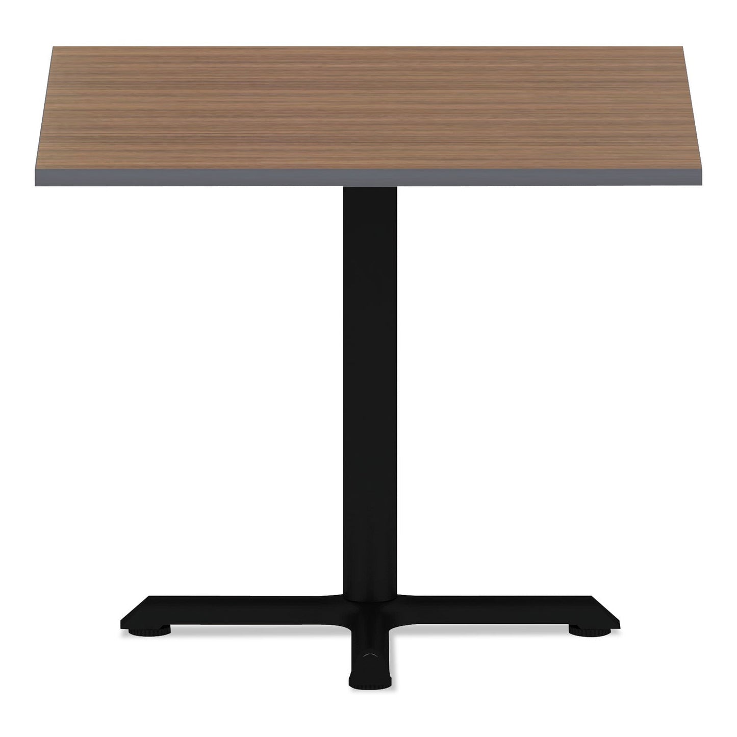 Alera Hospitality Series Single-Column Bases, 27.5" Diameter, 28.5"h, 300 lb Cap, Steel, Black