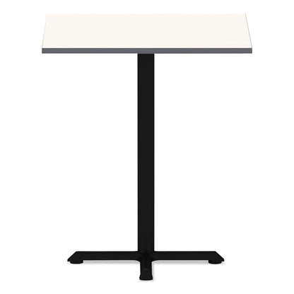 Alera Hospitality Series Single-Column Bases, 27.5" Diameter x 40.38"h, 300 lb Cap, Steel, Black