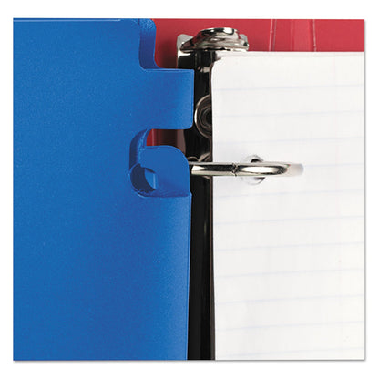 Five Star Snap-In Plastic Folder, 20-Sheet Capacity, 11 x 8.5, Assorted, Snap Closure, 4/Set